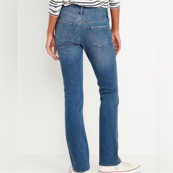 NIP Old Navy WOW mid rise boot cut jeans 8T - Picture 2 of 9